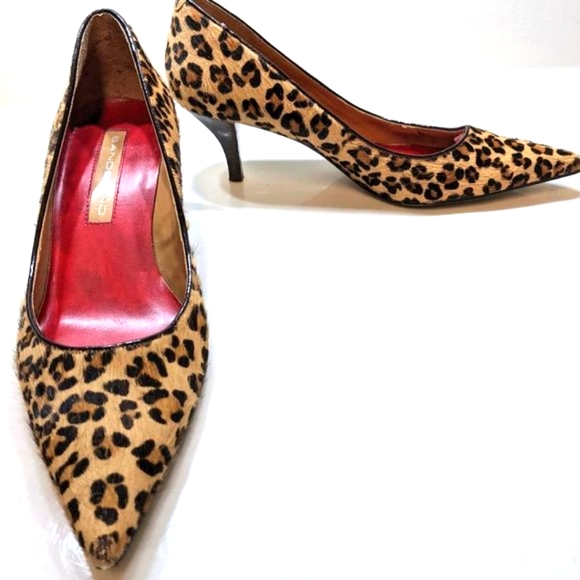 🐆Bandolino Leopard Calf Hair Pump- Size 7M. A classic shoe. - Picture 3 of 14